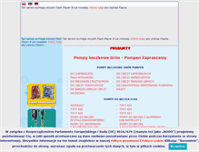 Tablet Screenshot of pompybeczkowe.com.pl